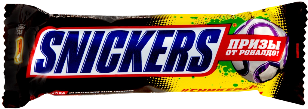 Батончик SNICKERS с жаренным арахисом